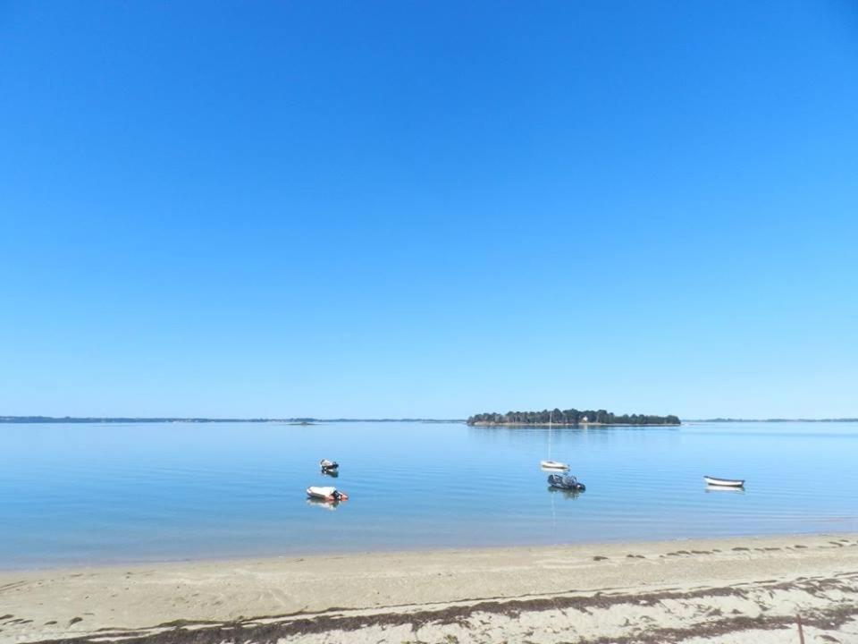 Meuble Sur L'Ile De Tascon A 300 M De La Plage Saint-Armel Bagian luar foto